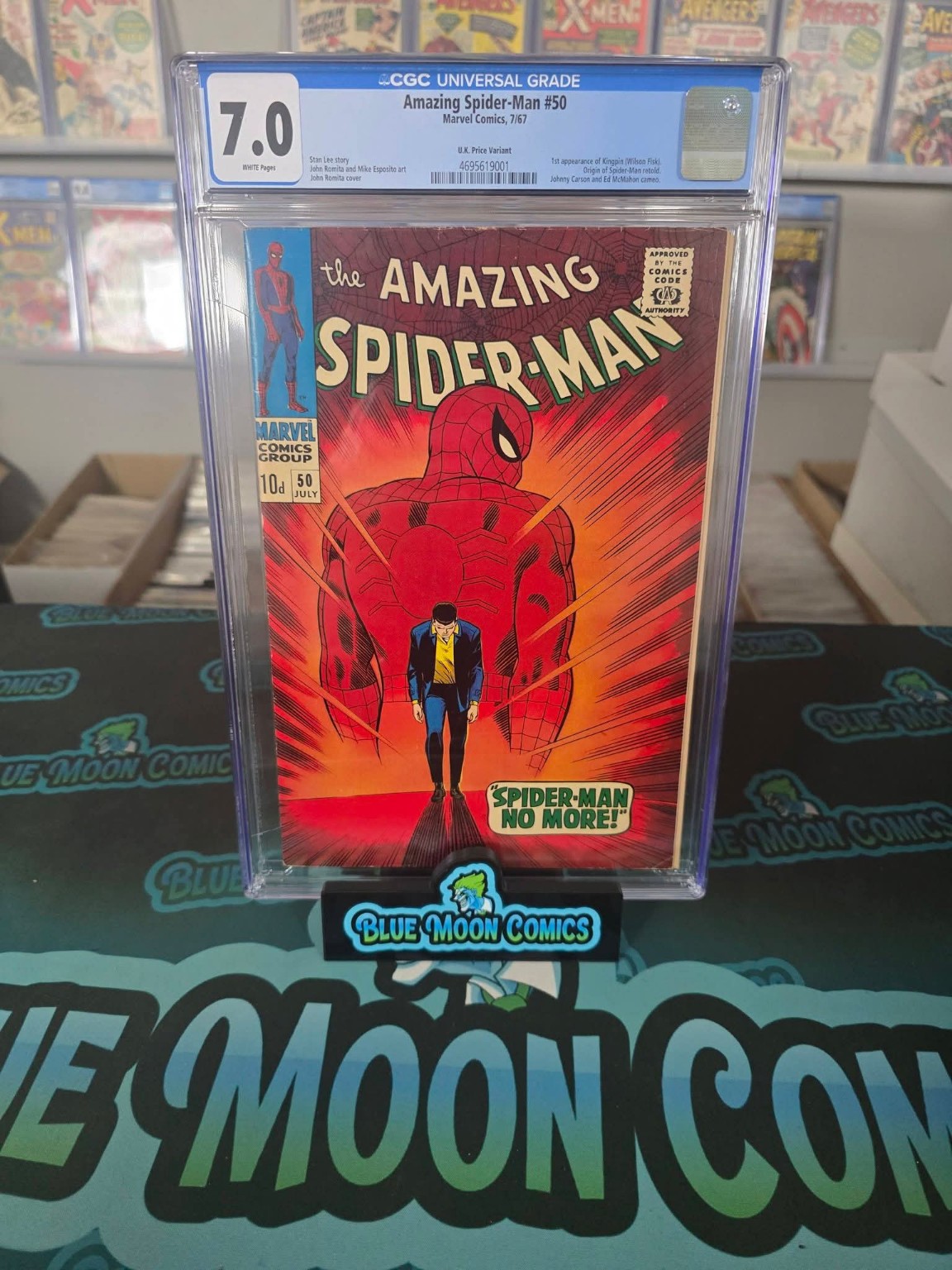 Amazing Spider-Man 50 UK Price Variant