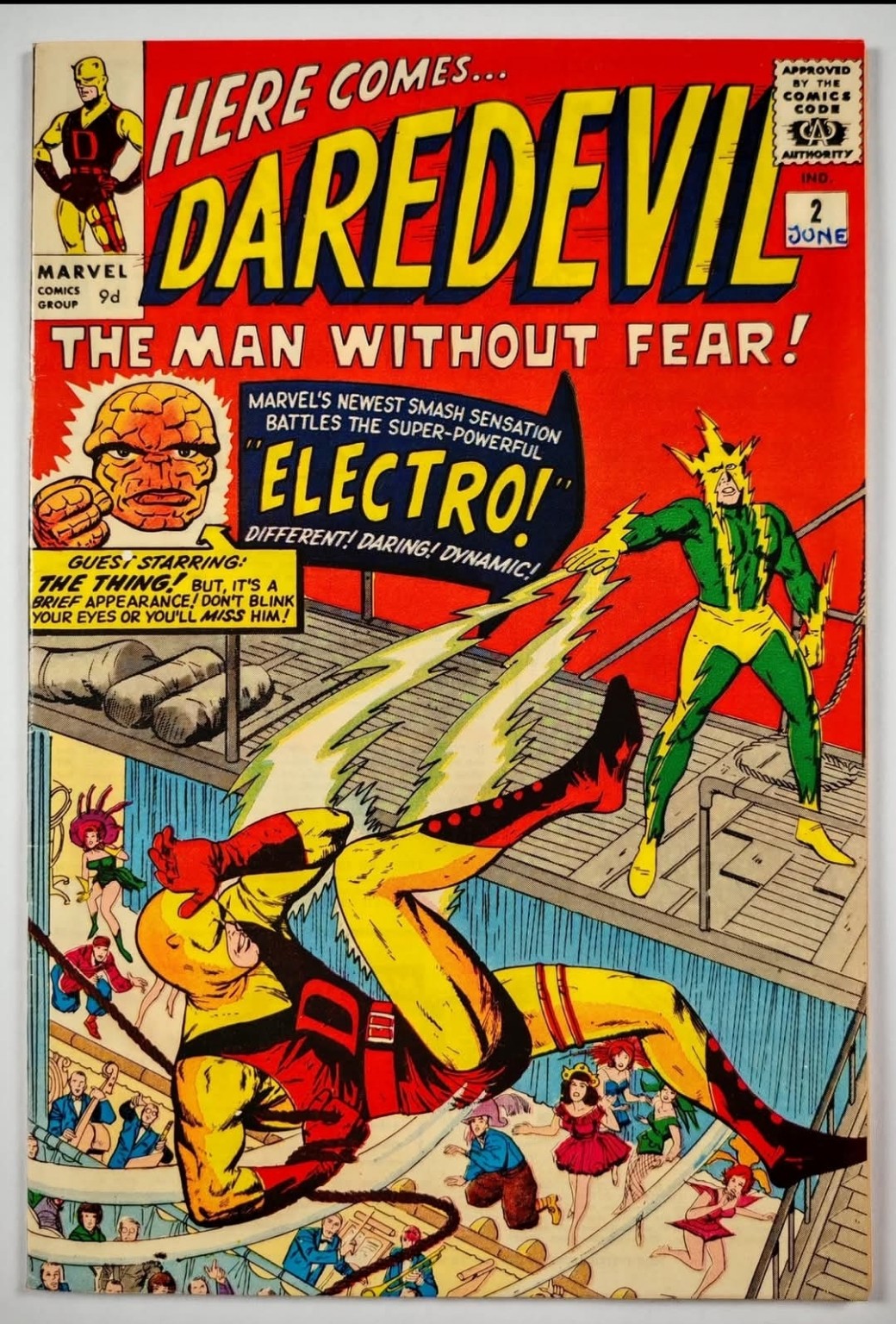 Early Daredevil comic