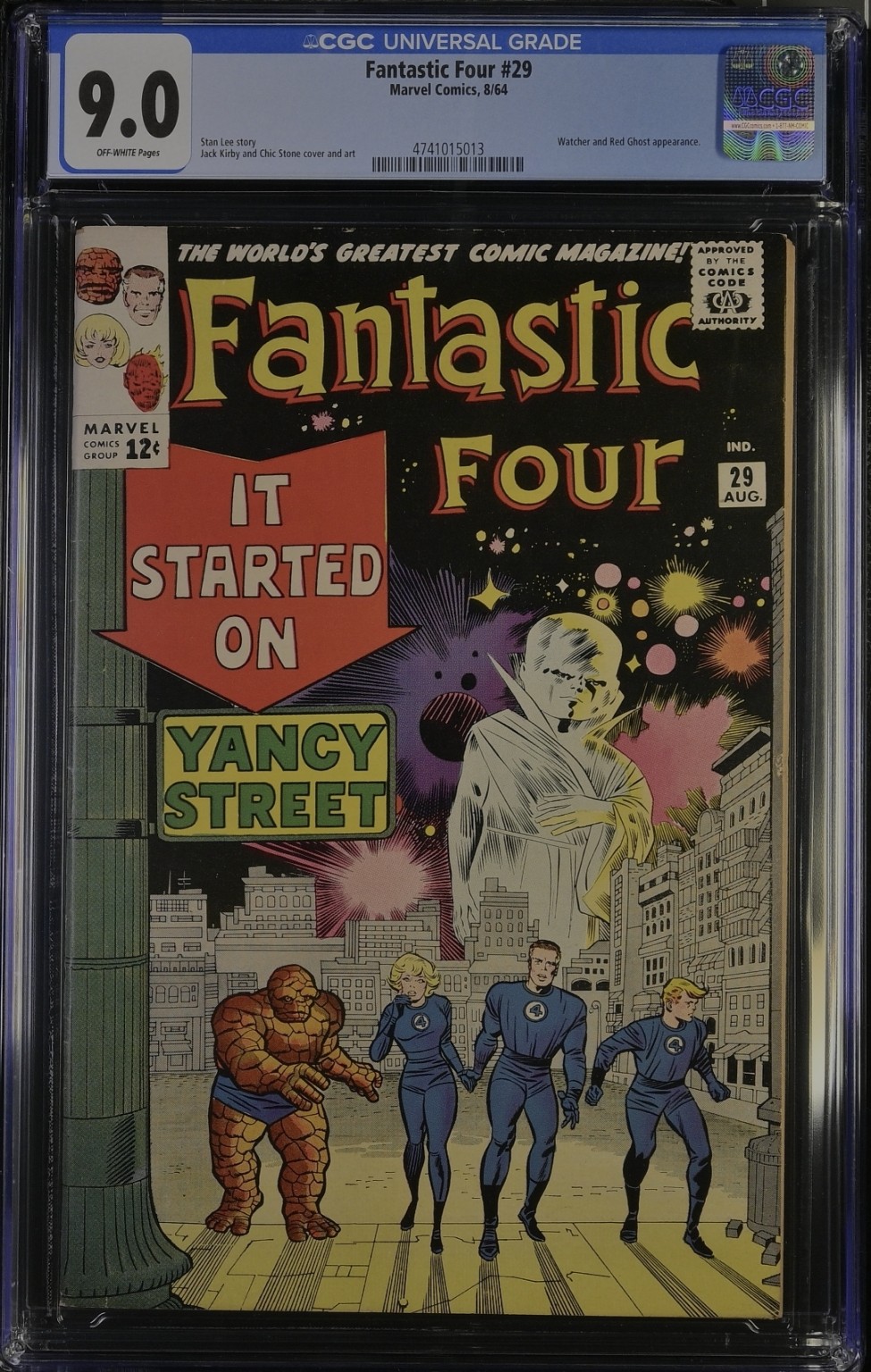 Fantastic Four graded comic